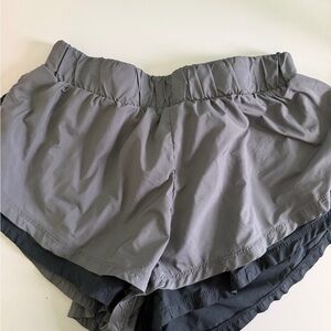 Free People Charcoal Athletic Shorts